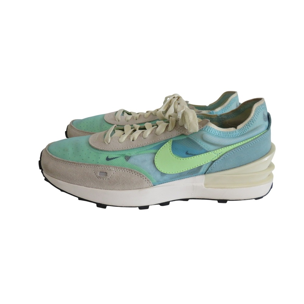 Nike Womens‎ Waffle One Bleached Aqua Casual Sneakers Size 8.5 DC2533 401